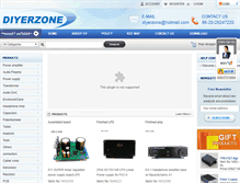 Tablet Screenshot of diyerzone.com